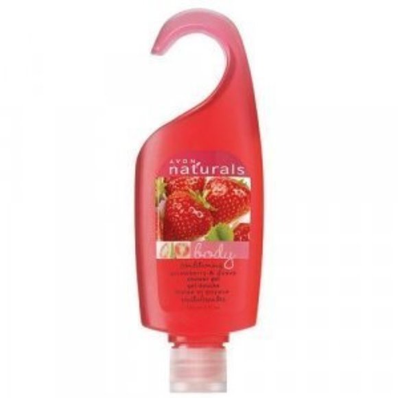 Avon Naturals Shower Bath Gel Strawberry & Guava 5 - Picture 1 of 1